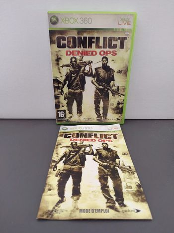 Boîtier Conflict Denied ops xbox 360