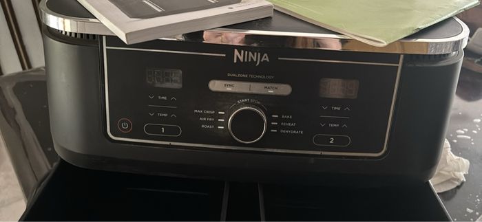 Friteuse air Fryer Ninja 2 compartiments