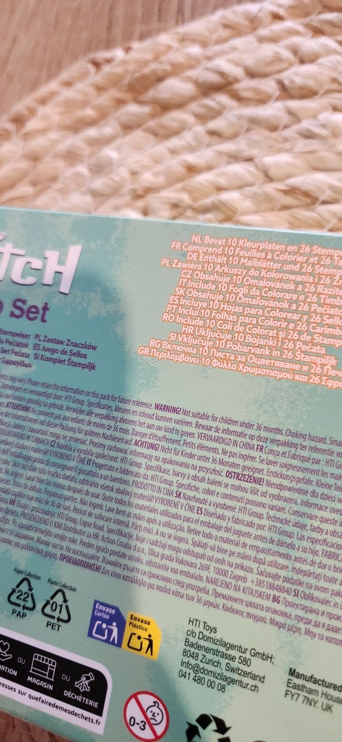 Boite de Tampons Stitch X26 - photo numéro 9