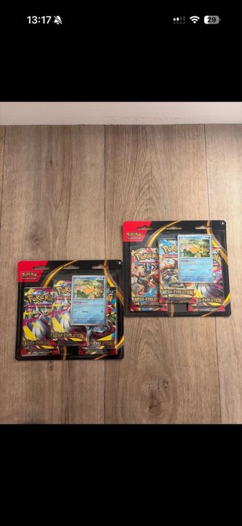 Tri pack Mega évolution x 2