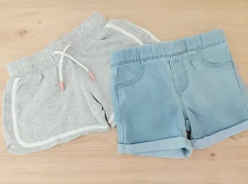 Lot de 2 shorts neufs Okaïdi (3 ans)