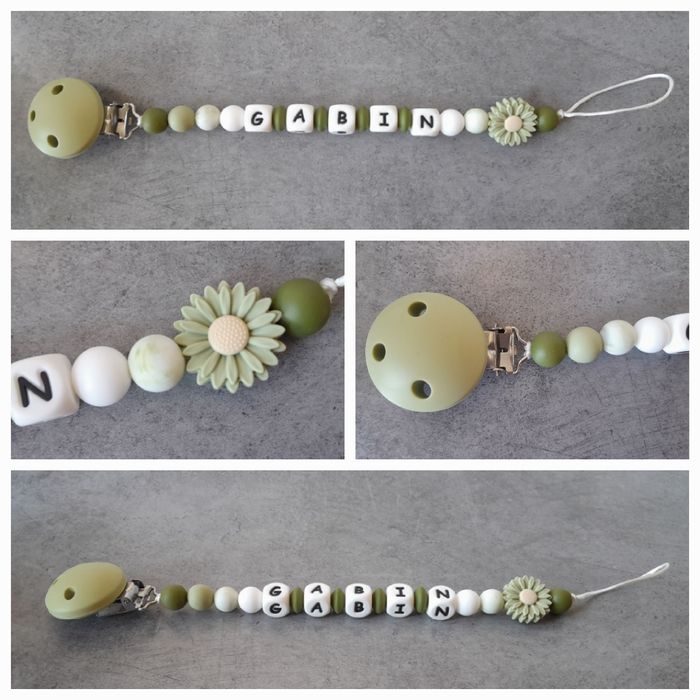 Attache sucette Marguerite 🌼 - photo numéro 3