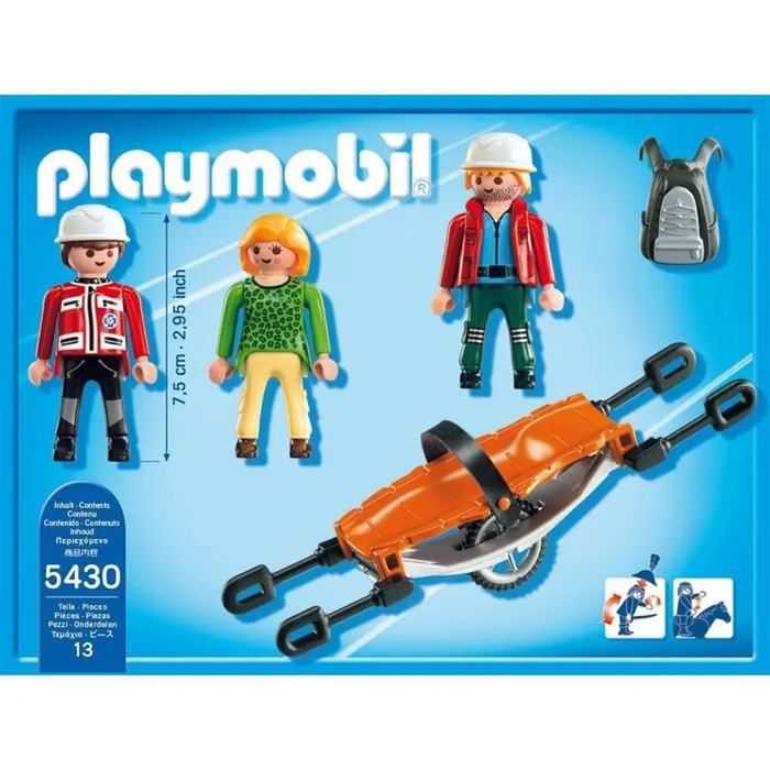 PLAYMOBIL Country 5430 Secouristes avec Brancard - photo numéro 2