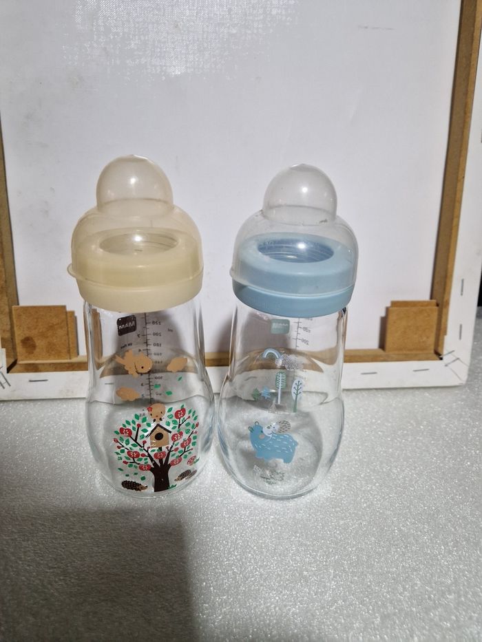 Biberons Mam en verre 260ml