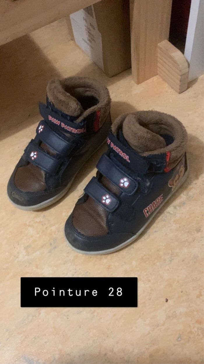 Basket montante 28 Pat patrouille