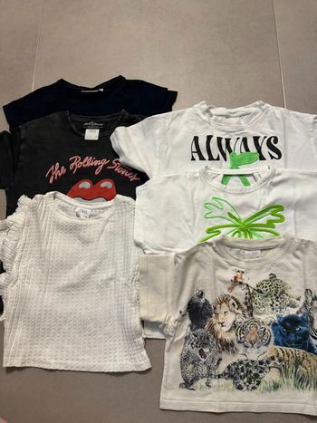 6 t shirts 6 ans