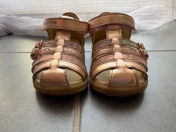 Sandales bébé fille cuir Shoo Pom 20 - photo numéro 6