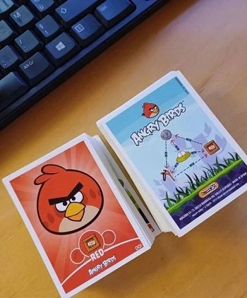 Lot de 5 cartes Angry Birds - Emax - 2012