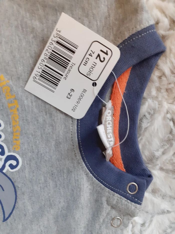 Tee-shirt manche longue pirate - photo numéro 4