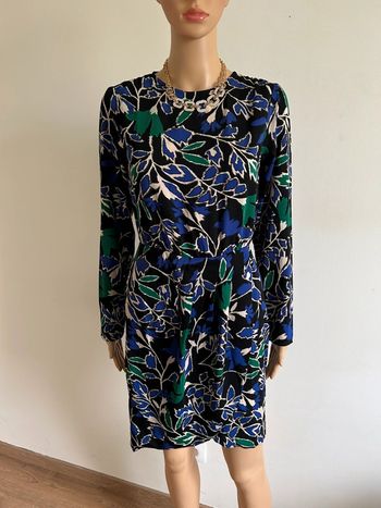 Robe imprimée neuve à manches longues Morgan taille 34 (valeur 80€)