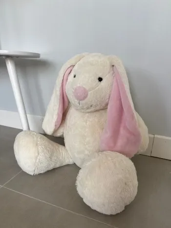 Grosse peluche lapin pour enfants ou bébé cadeau ou décoration