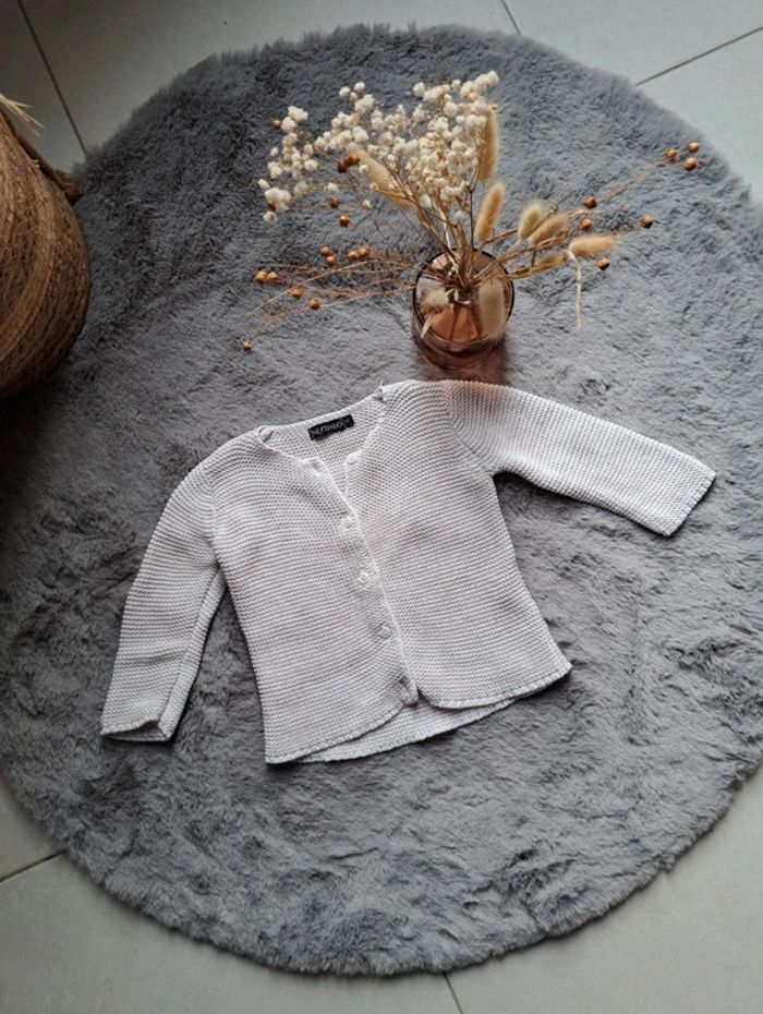 Gilet rose 9 mois