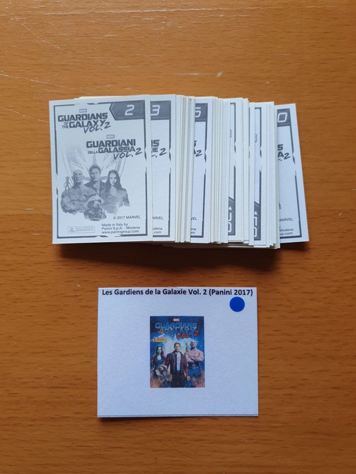 Stickers Panini "Les Gardiens de la Galaxie vol.2" au choix