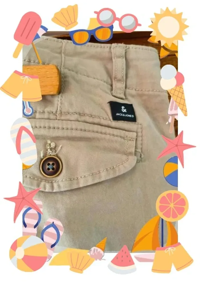 Pantalon cargo homme Jack and Jones organic - photo numéro 5