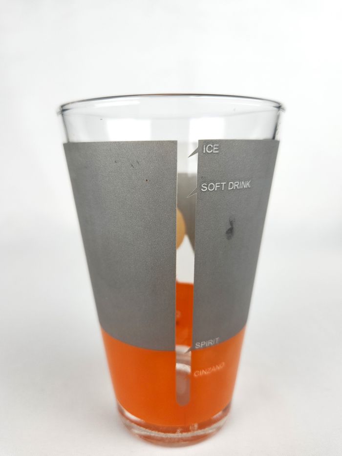 Verre Cinzano Mixin'Style 70 - Collection - photo numéro 3