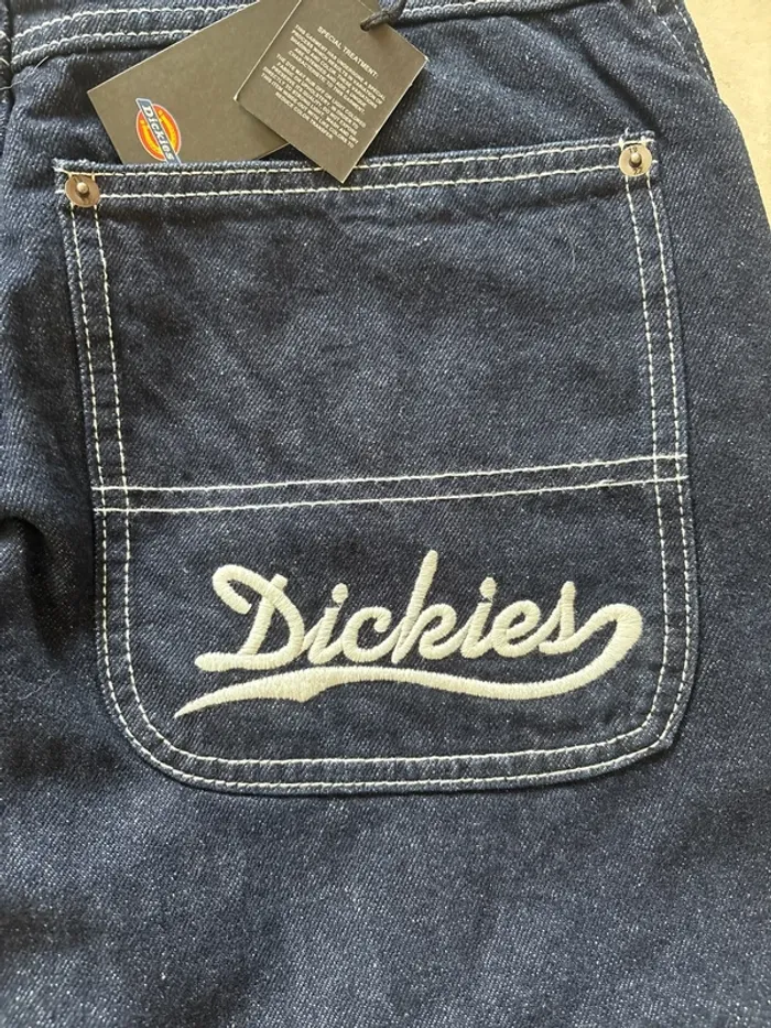 Jeans Dikies Loose wave denim rinsed w28/L32 - photo numéro 4