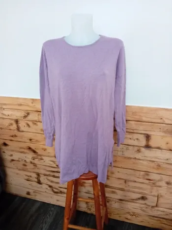 Pull tunique fantaisie