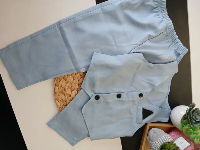 Ensemble pour cérémonie garçon Taille 18/24mois🎉🌿 - photo numéro 3