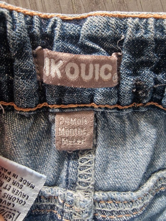 Shorts en jean Pikouic - photo numéro 3