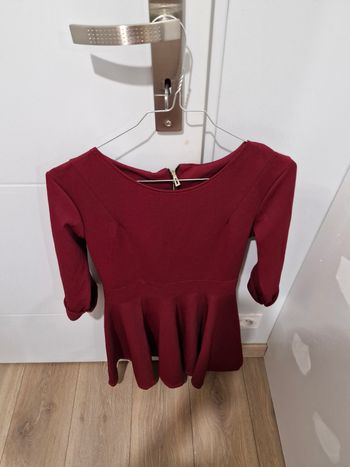 Robe bordeau