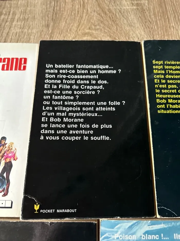 Lot 5 livres Bob Morane - Éditions anciennes Marabout (années 60-70) - photo numéro 11