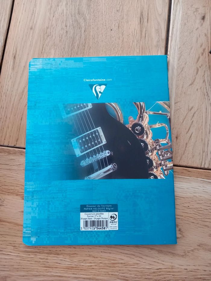 Cahier de musique clairefontaine - photo numéro 2