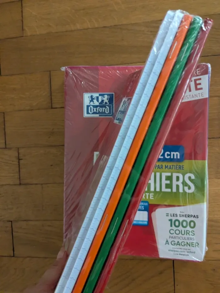 1 (ou +) lot de 5 Cahiers oxford 24x32 96 pages - photo numéro 5