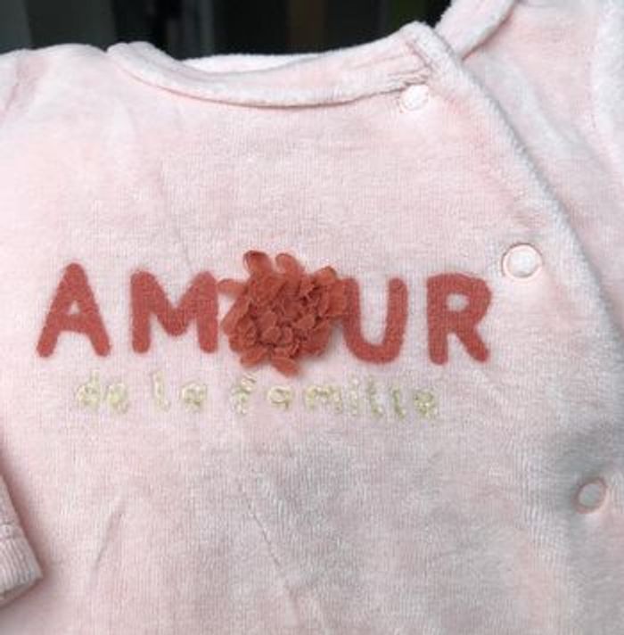 Pyjama velours TAO 1 mois - photo numéro 5