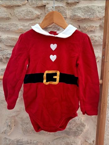 Neuf 🏷 Body Noël 🎅 col Claudine 36 mois
