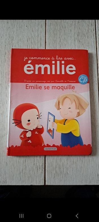 Livre Émilie CP