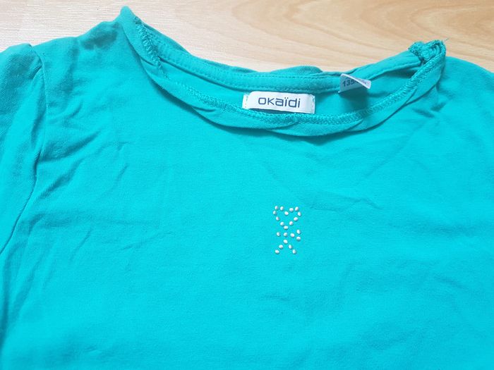 Tee shirt manches courtes pour fille 10 ans - photo numéro 3