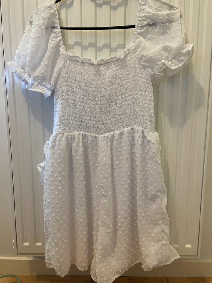 Robe Combinaison-Short blanche RP Sister - photo numéro 2