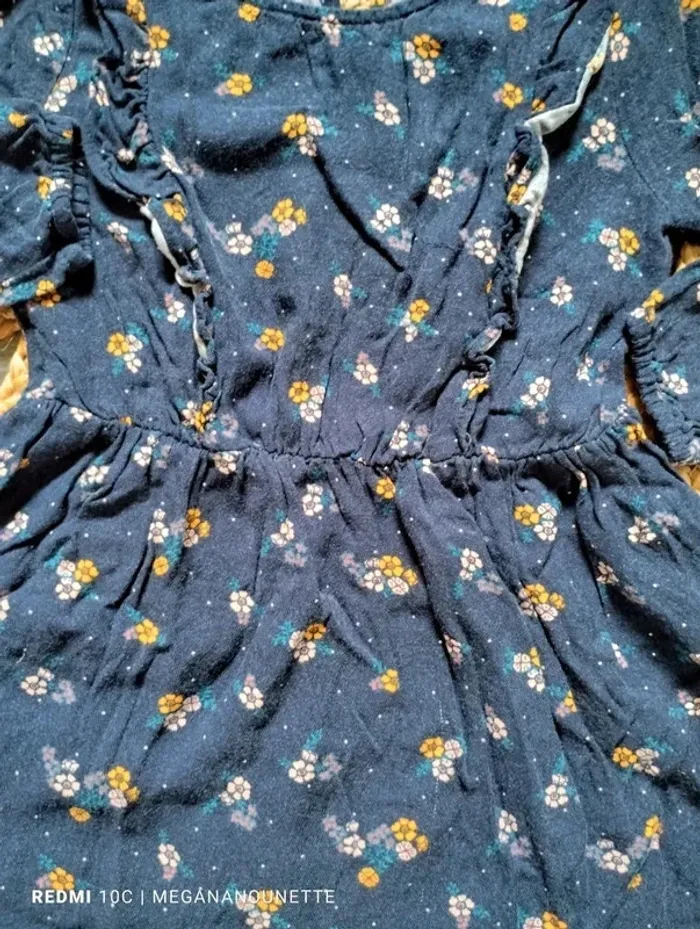 🌼 Robe Fleurie Fille 4 Ans 💙 Élégante & Confortable – Vertbaudet - photo numéro 2