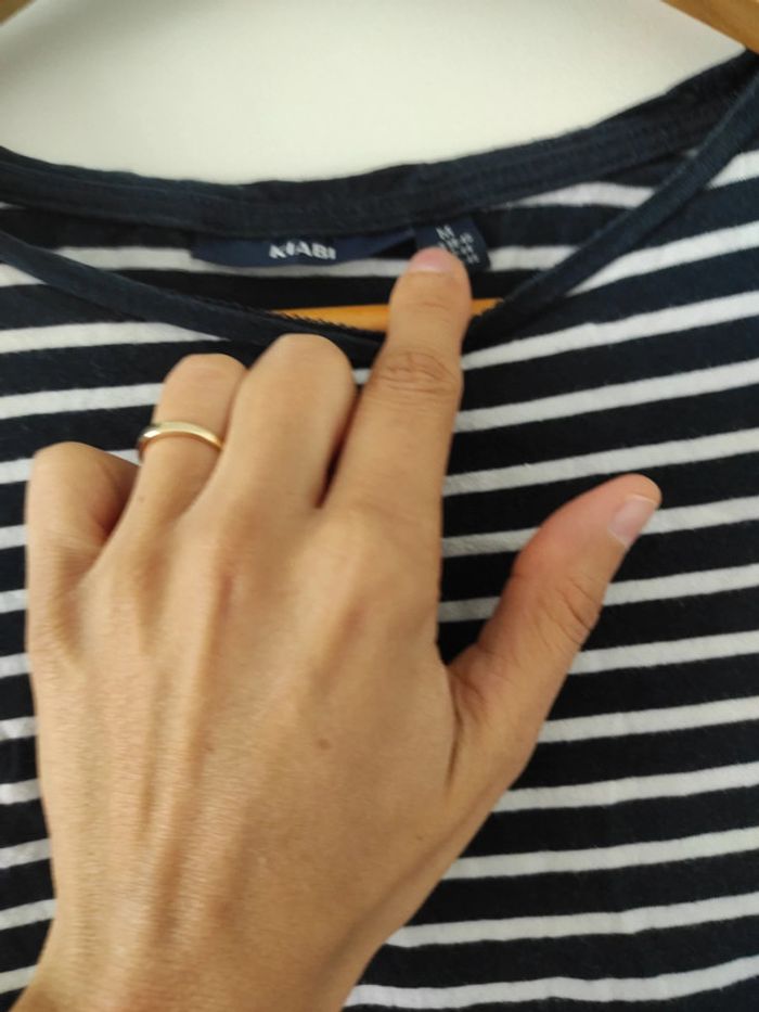 Marinière Kiabi taille M - photo numéro 4