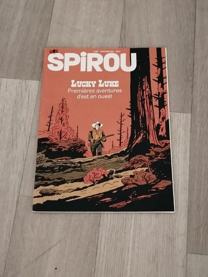 Lot de 10 BD magazines  SPIROU année 2024-25 L087 - photo numéro 9