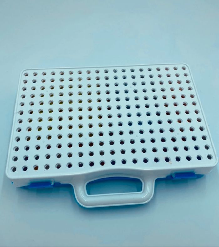 Trousse à outils portative - Jeu de construction avec perceuse pour enfants - 151 pièces neuves - photo numéro 5