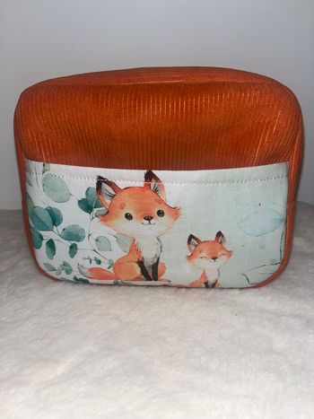 Trousse de toilette renard 