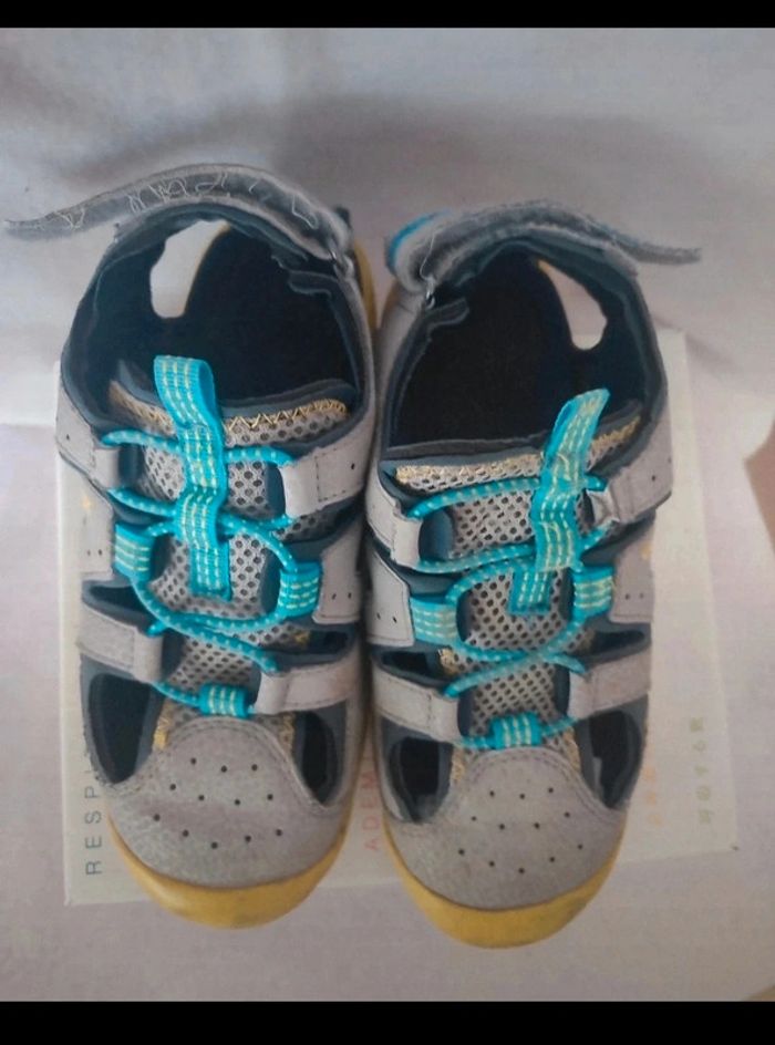 Sandales Geox grises – Pointure 33 - photo numéro 3