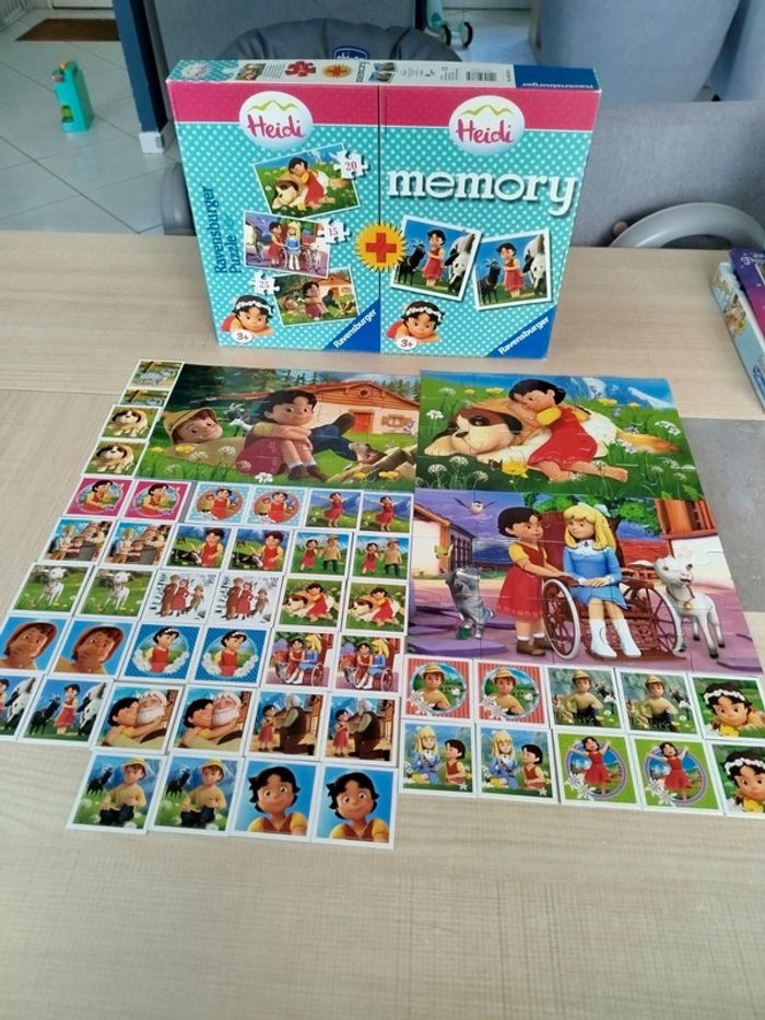 Puzzles mémo heidi - photo numéro 2