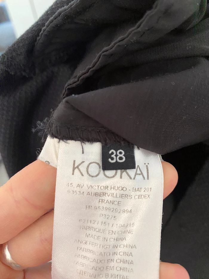 Robe noire kookai - photo numéro 5