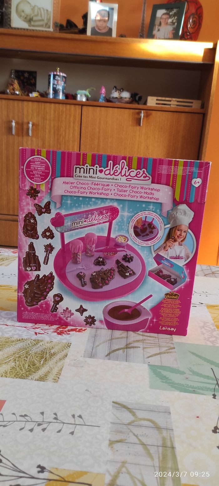 Atelier chocolat féerique Lansay 6 ans