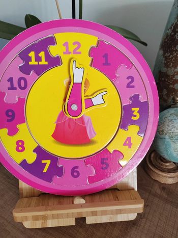 🩷Pendule puzzle princesse