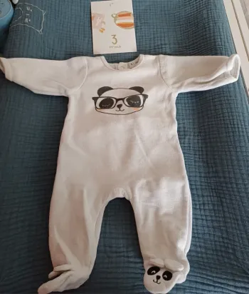 Pyjama velours 3 mois