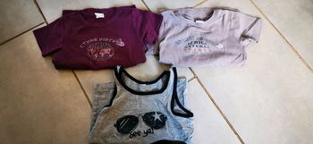 Lot de maillots de corps 8 ans