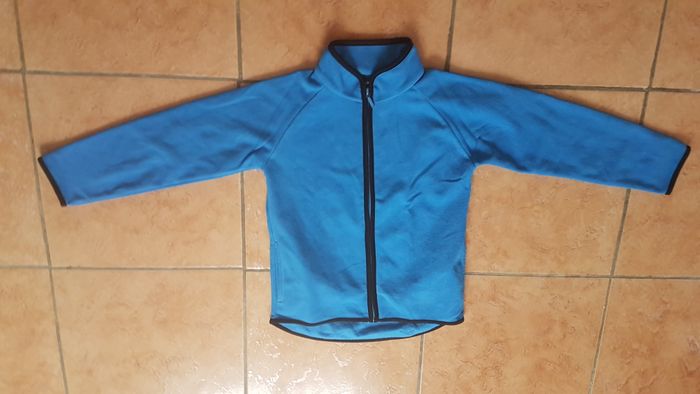 Gilet polaire garçon 8 ans bleu U Oxygn