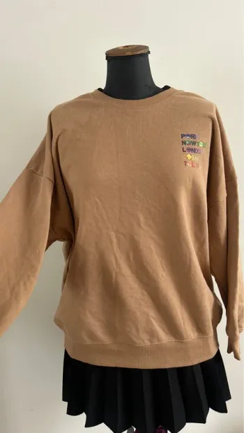 Haut à manches longues marron