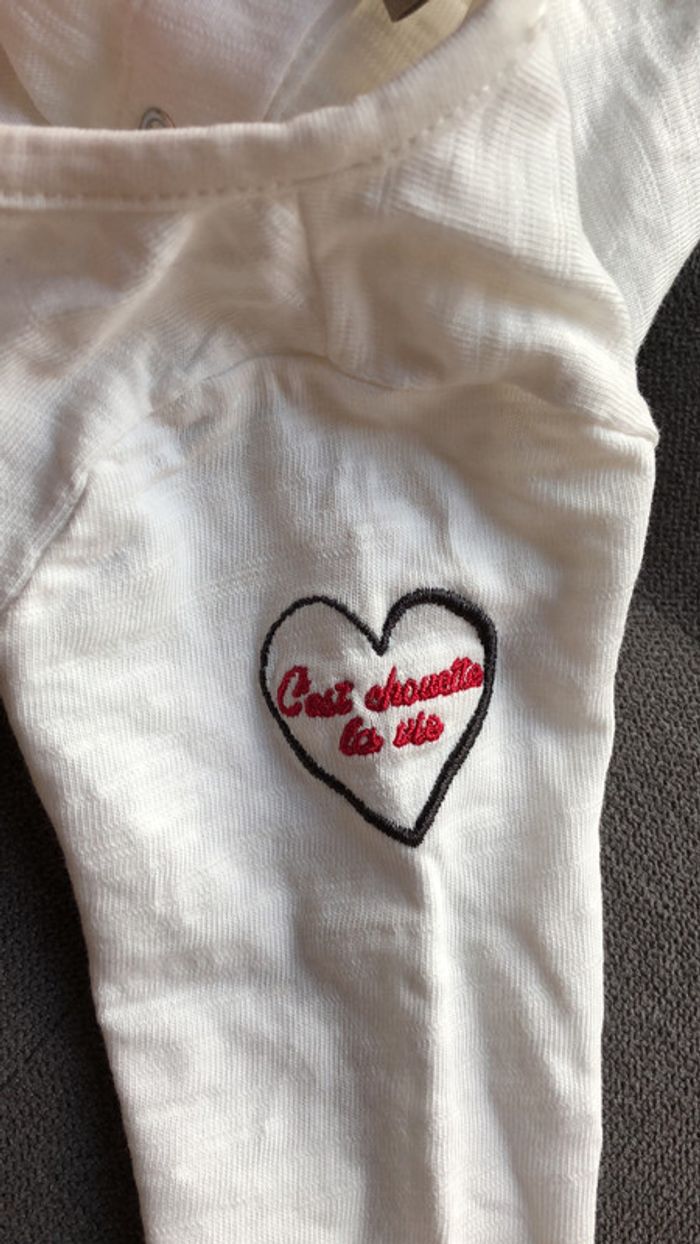 T shirt fille 1 mois Orchestra - photo numéro 3