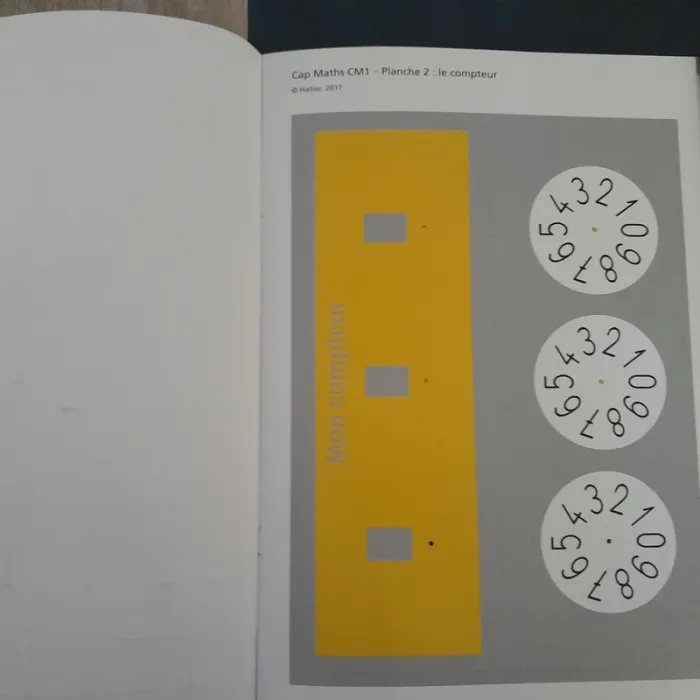 Lot 2 livres cap mats cm1 - photo numéro 5