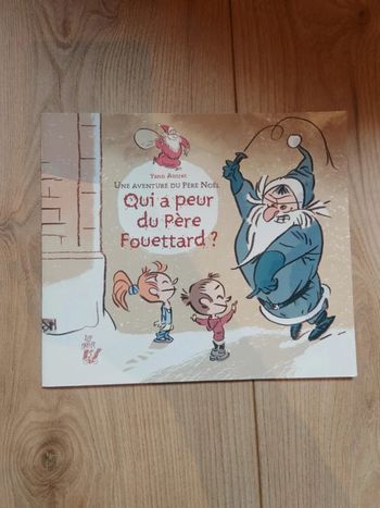 Livre souple qui a peur du père fouettard