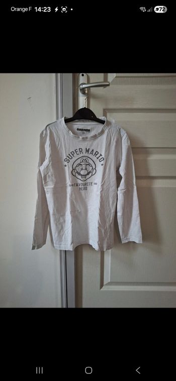 Tee-shirt manches longues 8 ans
